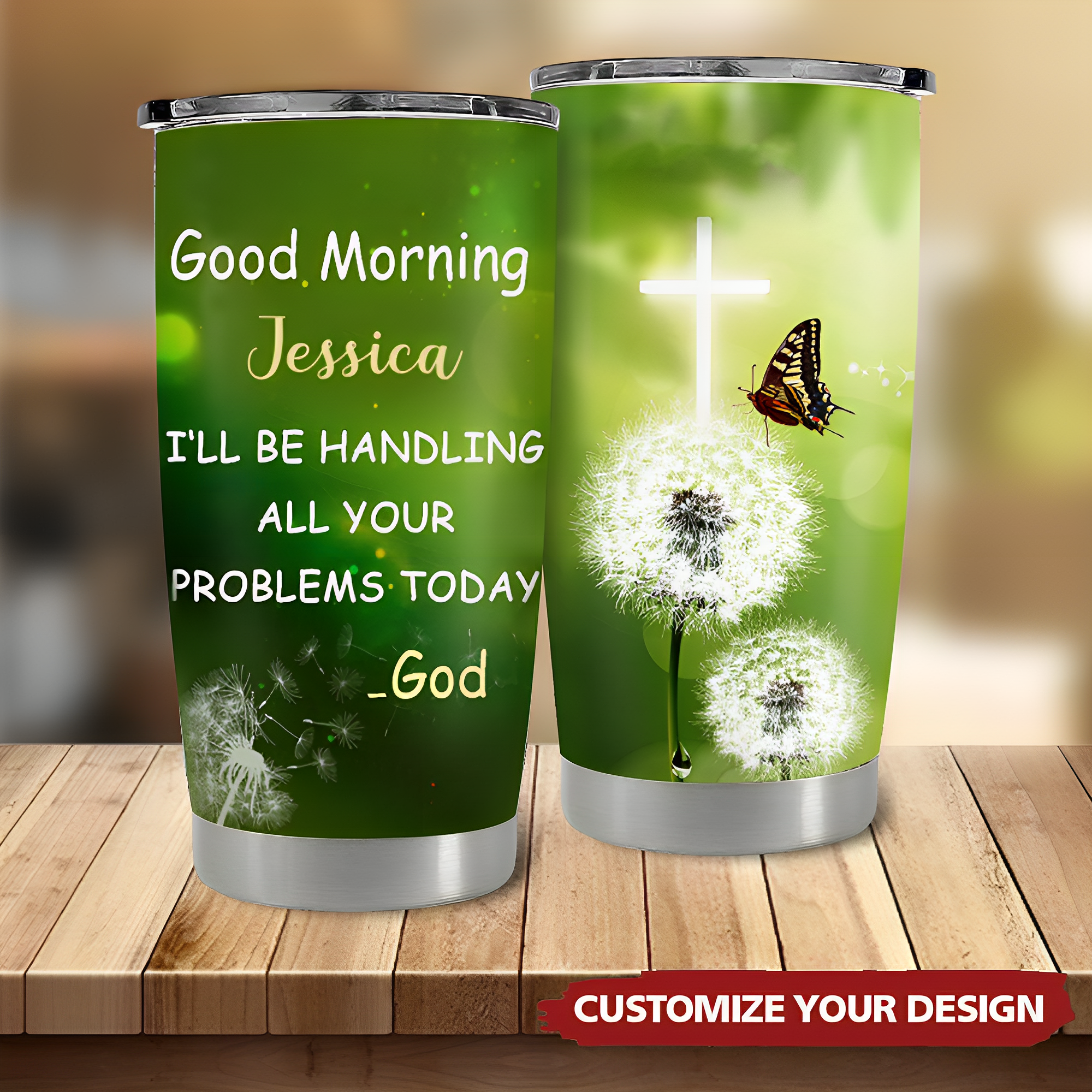 I¡®ll Be Handling All Your Problems Today-Personalized Tumbler
